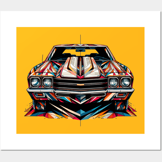 Chevrolet Chevelle Wall Art by Vehicles-Art